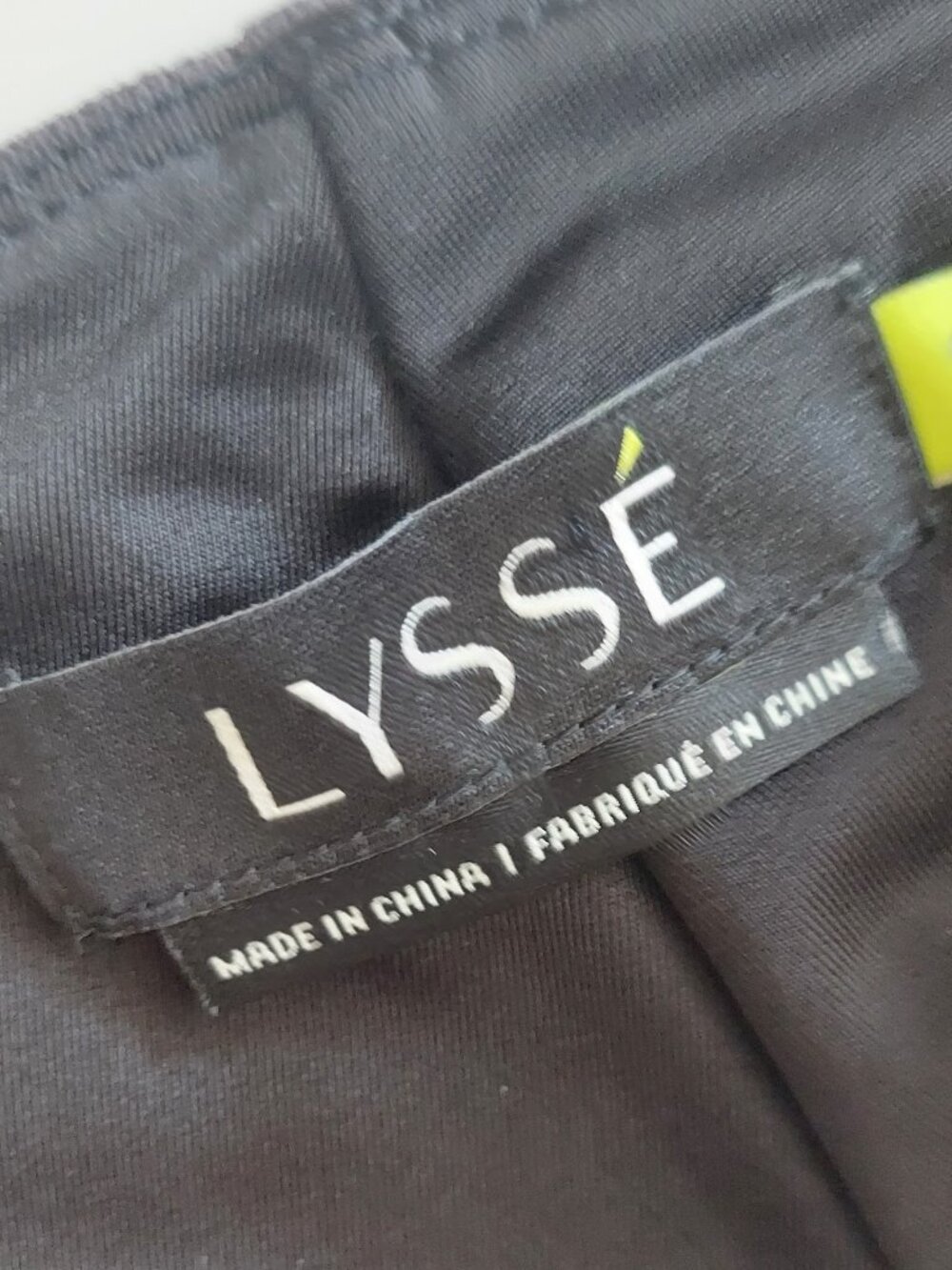 Lysse Charcoal Black Faux Suede Pull On Skinny Leg Pants Size Small - Picture 7 of 8